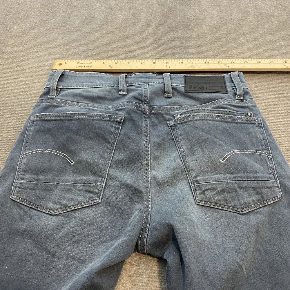 G-Star RAW Lancet Skinny Jeans Mens 28x30 Blue Slim Fit Denim Stretch Pants - Picture 7 of 11